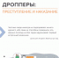 Дропперы: преступление и наказание - Детская школа искусств