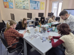 Участие обучающихся отделения изобразительного искусства в профильной смене по направлению «Искусство» в г. Ханты-Мансийск
